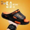 Dép Xăng Đan Nam Mũi Hở Đế Cao Thoáng, Đi Biển Du Lịch, Chân Êm, Form Rộng Lùi - 230k 2