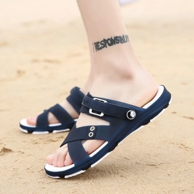 Dép Xăng Đan Nam Quai Chéo Đế Êm Chống Trượt, Chống Nước - Phong Cách Đi Biển Thời Trang, Giá 182.750 VND 10 Dép Xăng Đan Nam Quai Chéo Đế Êm Chống Trượt, Chống Nước - Phong Cách Đi Biển Thời Trang, Giá 182.750 VND 10