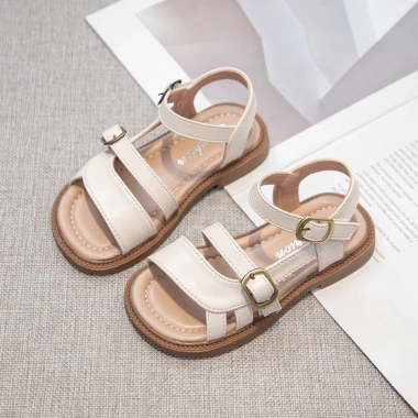 Dép Xăng Đan Trẻ Em Mùa Hè Thời Trang Bé Gái Đi Biển Đế Nhân Quả Size 26-36