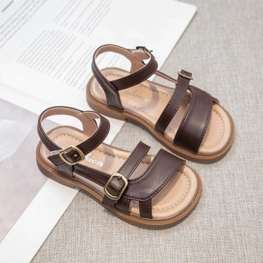 Dép Xăng Đan Trẻ Em Mùa Hè Thời Trang Bé Gái Đi Biển Đế Nhân Quả Size 26-36