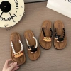 Dép xỏ ngón cute chống trượt mùa hè 2.025 – Đế Sli mềm, thời trang bãi biển, giảm còn 74.199 VND