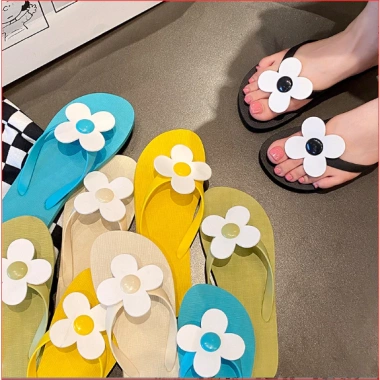Dẹ́p Xỏ Ngón Đa Màu Hoa Đính Dẹ́p Tông Đế Mềm Đi Biển Du Lịch Hè Giá 39.000₫ 2