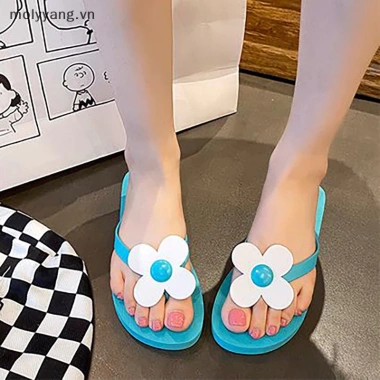 Dẹ́p Xỏ Ngón Đa Màu Hoa Đính Dẹ́p Tông Đế Mềm Đi Biển Du Lịch Hè Giá 39.000₫ 4