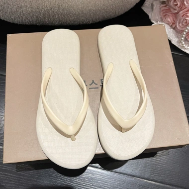 Dép Xỏ Ngón, Dép Tông Nhiều Màu Gắn Hoa, Đế Mềm Không Đau Chân, Đi Biển, 33.000₫ 8