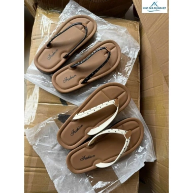 Dép Xỏ Ngón Đính Hoa Dép Tông Siêu Mềm Đế Đi Biển Giảm Giá 55.892 VND
