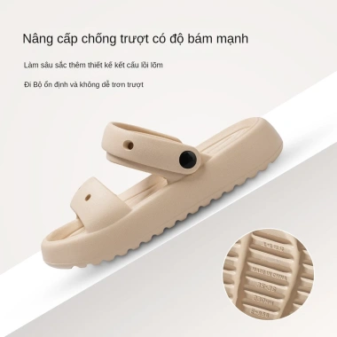 Dép xỏ ngón đúc khuôn nữ mùa hè – chống trượt, đế mềm, đi hai chiều, thoải mái đi biển, bán chạy 1.300+