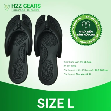 Dép xỏ ngón gấp gọn du lịch - chống trượt, siêu êm chân, tiết kiệm không gian 10