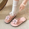 Dép xỏ ngón hoa mùa hè nữ - thoải mái đi biển ngoài trời, giá chỉ 57.000₫ 2
