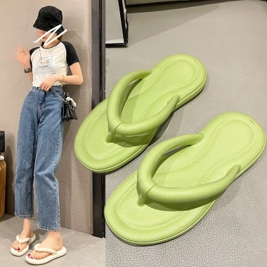 Dép xỏ ngón kẹp ngón EVA đế cao 1,5cm chống trơn trượt - Giá chỉ 42.000