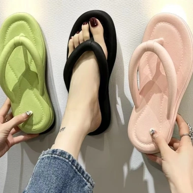 Dép xỏ ngón kẹp ngón EVA đế cao 1,5cm chống trơn trượt - Giá chỉ 42.000