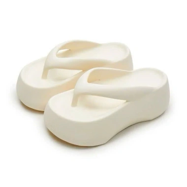 Dép Xỏ Ngón Nữ Đế Cao 7cm Tăng Chiều Cao Thoải Mái Đi Biển Đi Chơi 10