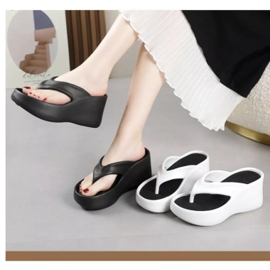 Dép Xỏ Ngón Nữ Đế Cao 9cm Tôn Dáng, Đế Chống Trượt Size 35-40 - Giá Chỉ 119.000 5
