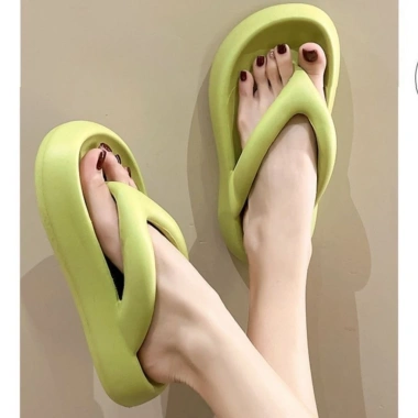 Dép Xỏ Ngón Nữ Đế Dày 3cm Nhiều Màu EVA Chống Trượt Size 36-41 - Giá 49k 3