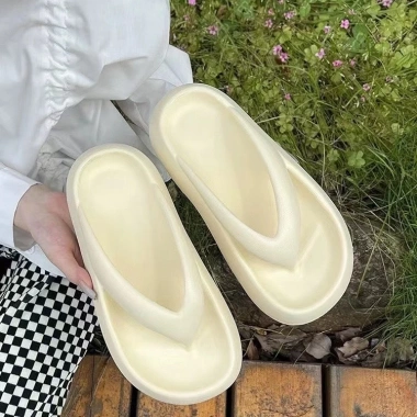 Dép Xỏ Ngón Nữ Đế Dày 3cm Nhiều Màu EVA Chống Trượt Size 36-41 - Giá 49k 10