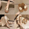 Dép Xỏ Ngón Nữ Đế Phẳng Hình Hoa - Size 36-41, Đi Chơi, Đi Biển, Giá 49k 8