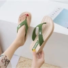 Dép xỏ ngón nữ DN06 đế xuồng cao 5 phân, kẹp tông, chống thấm nước, chống trơn trượt, phù hợp đi biển, đi mưa - 89.000₫