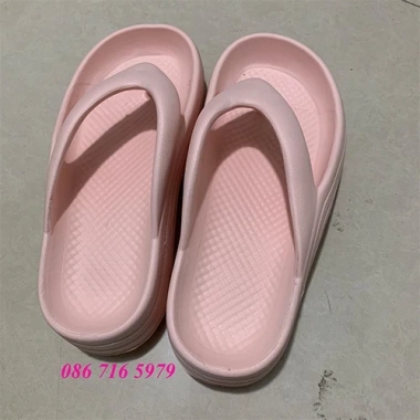 Dép xỏ ngón nữ du lịch, nhựa siêu mềm đúc khối, cao 5cm tôn chiều cao - 79.500đ