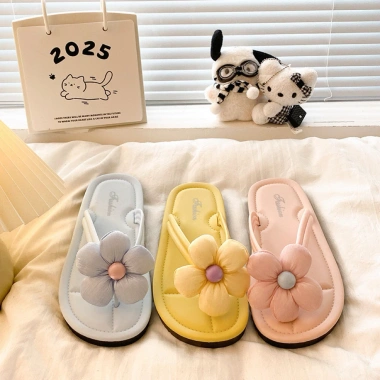 Dép xỏ ngón nữ thiết kế hoa mùa hè - Thoải mái ngoài trời, đi biển chỉ 98.750 VND