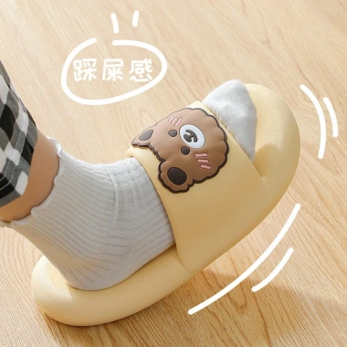 Dép xỏ ngón nữ thời trang đan charm hạt 2 màu trắng kem-đen, đi biển đi chơi, 35.000 VND 6