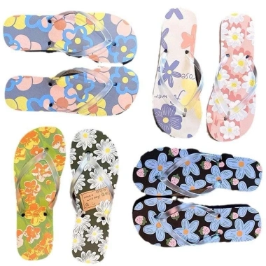 Dép xỏ ngón tông quai in hoa - Đế mềm, chống trơn trượt, thích hợp đi biển du lịch 42.800₫ 6 Dép xỏ ngón tông quai in hoa - Đế mềm, chống trơn trượt, thích hợp đi biển du lịch 42.800₫ 6