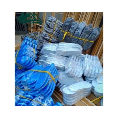 Dép xốp xỏ ngón 2 đôi cho nhà nghỉ, khách sạn, gia đình – 3 màu trắng xanh đen, chỉ 30.000 VND
