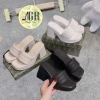 Dép xuồng NS1 3 sọc đế nhựa PU cao 8 cm - Bonita Shoes PU018 bền đẹp giá ưu đãi 3