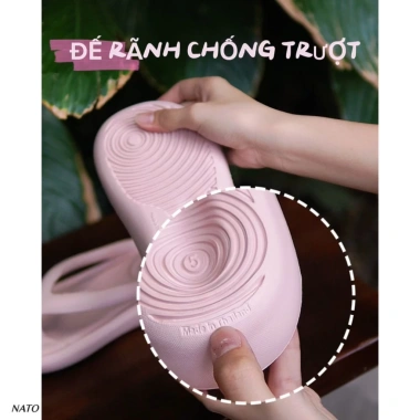 Dépp Kẹp Xỏ Ngón Nữ Nato Rubber Đúc Nguyên Khối Eva Cao Cấp – Êm, Chống Trượt, đi biển, Giá ưu đãi 186k