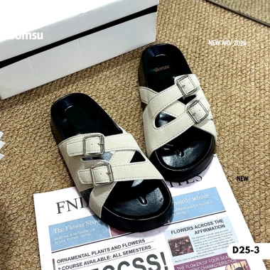 Dépp nữ quai ngang đế cao D.25 birken sang chanh tôn, khóa nịnh chân - 109.000 VND 9