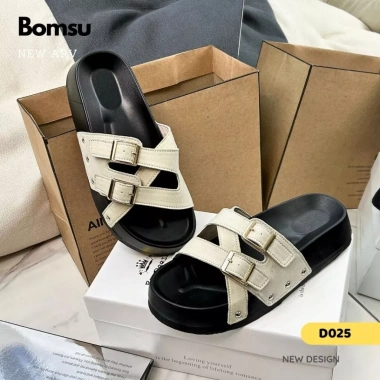 Dépp nữ quai ngang đế cao D.25 birken sang chanh tôn, khóa nịnh chân - 109.000 VND 10