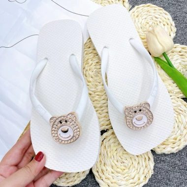 Dépp Tông Lào Gấu Đính Đá - Xỏ Ngón Đẹp, Du Lịch Mưa Ngoài Trời - 48,999₫