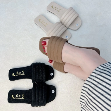 Dépp viền quai ngang nữ thời trang, đế bệt nhẹ, siêu thoải mái, chỉ 50.000 VND