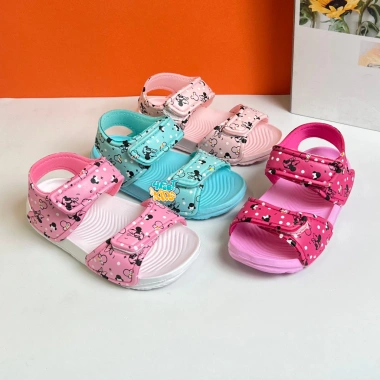 Dépp xốp bé gái siêu nhẹ 3 màu size 6 tháng‑5 tuổi, đi biển du lịch 75.000₫