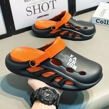 Dépsandal nam lỗ thoáng khí, đế êm chống trượt, ráo nước không hôi, giá 180.000đ