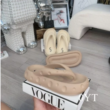 Dépxỏngón nữ bọt biển EVA đế đúc độn, siêu nhẹ, siêu bền, chống nước, đi biển mùa hè 2.024 - 49.500₫