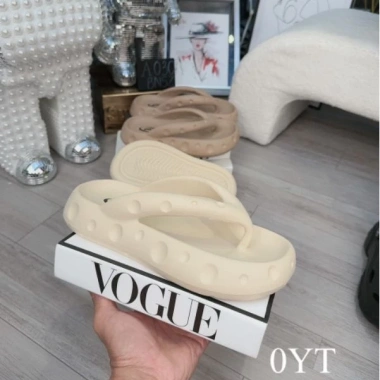 Dépxỏngón nữ bọt biển EVA đế đúc độn, siêu nhẹ, siêu bền, chống nước, đi biển mùa hè 2.024 - 49.500₫