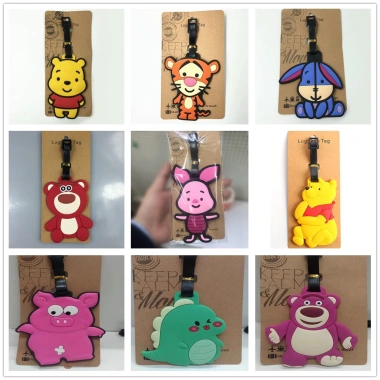 DHKW Thẻ Hành Lý Hoạt Hình Winnie the Pooh, Tigger, Piglet, Il Donkey – Boarding Pass, Giá 61.632₫