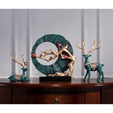 Đĩa Chim Trang Trí Tủ Phòng Khách - Decor Nghệ Thuật Giá 225.000, Ưu Đãi