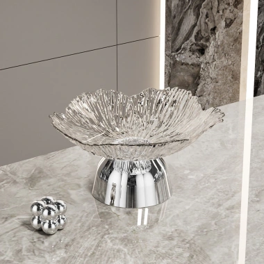 Đĩa Đựng Trái Cây Pha Lê SUNBEAM + Chân Đế Inox - Sang Trọng, Giá Ưu Đãi 70,000₫ 7 Đĩa Đựng Trái Cây Pha Lê SUNBEAM + Chân Đế Inox - Sang Trọng, Giá Ưu Đãi 70,000₫ 7
