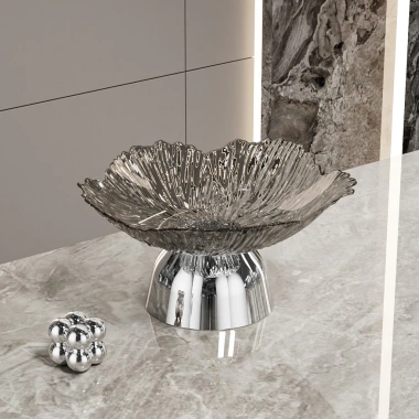 Đĩa Đựng Trái Cây Pha Lê SUNBEAM + Chân Đế Inox - Sang Trọng, Giá Ưu Đãi 70,000₫ 8 Đĩa Đựng Trái Cây Pha Lê SUNBEAM + Chân Đế Inox - Sang Trọng, Giá Ưu Đãi 70,000₫ 8