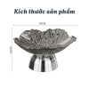 Đĩa Đựng Trái Cây Pha Lê SUNBEAM + Chân Đế Inox - Sang Trọng, Giá Ưu Đãi 70,000₫ 9