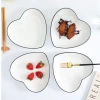 Đĩa sứ Decor đa dạng hình dạng, trắng viền đen Seka ngộ nghĩnh - chỉ 19.000 VND 6