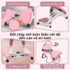 Đĩa xoay eo đứng tập bụng giảm mỡ, massage chân, bộ hẹn giờ, dây kháng lực - 439k 4