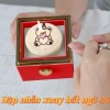 Điểm nến Gấu Nhỏ Bánh Bất Ngờ Xoay Hộp - Nhẫn Trang Sức Quà Sinh Nhật, Valentine, Tặng Bạn Gái Giá 150.000đ 6