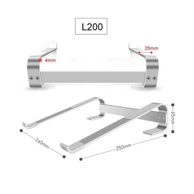 DIGIMIX Giá Đỡ Laptop Macbook Kiêm Kê Tản Nhiệt Nhôm L200/L210 - Giá 220.000đ 2