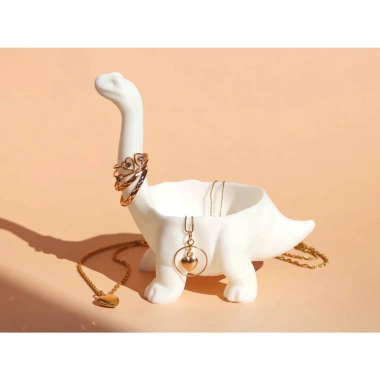 Dinosaur Ring Holder Mini Planter - chậu cây nhỏ đựng nhẫn bàn làm việc 27.5k