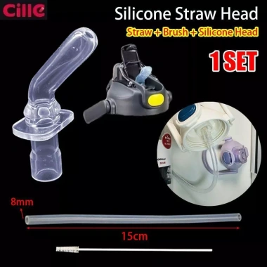 Ditipoo 1 Bộ Hút Miệng – Ống Silicon Chịu Nhiệt, Bàn Chải Đa Năng, Phụ Kiện Bình Nước Cốc Nhựa – Giá 62.260₫