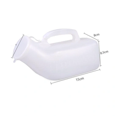 Ditipoo 1.200ml Bình Nước Tiểu Khuyết Tật - Tay Cầm, Dung Tích Lớn, Thích Hợp Ông Già Du Lịch