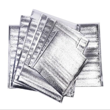 Ditipoo 50 Túi Giấy Nhôm Cách Nhiệt - Đựng Ấm Lạnh, Bảo Quản, Giao Thực Phẩm