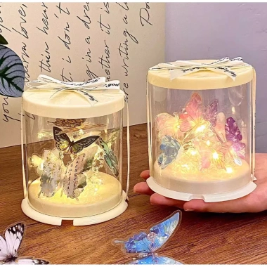 DIY Đèn Bướm Handmade - Đèn Ngủ Mini Hộp Quà Dễ Thương, Quà Sinh Nhật & Valentine, 55.000₫