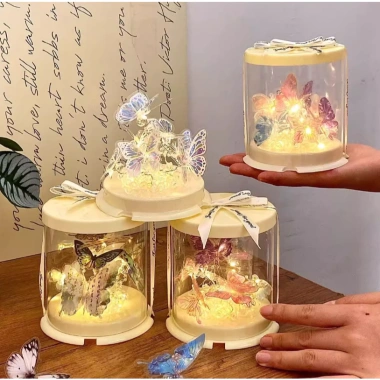 DIY Đèn Bướm Handmade - Đèn Ngủ Mini Hộp Quà Dễ Thương, Quà Sinh Nhật & Valentine, 55.000₫